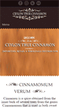Mobile Screenshot of ceylontruecinnamon.com